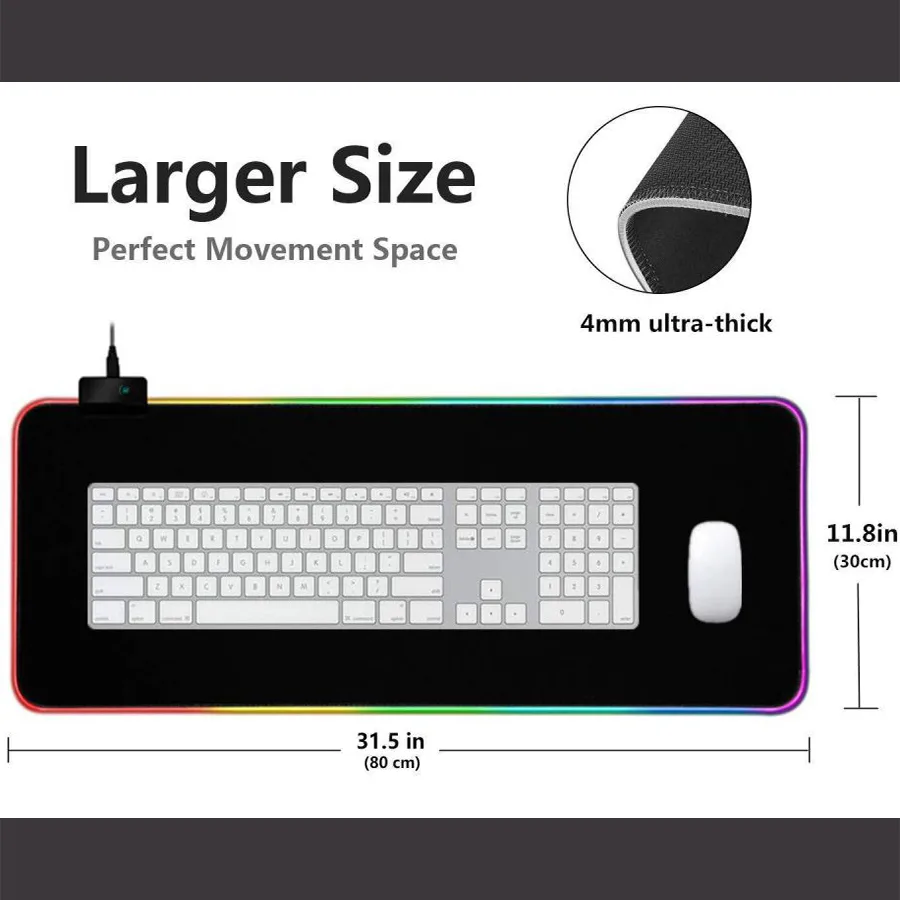 ماوس پد مخصوص بازی اسکپتر مدل pro-glide RGB