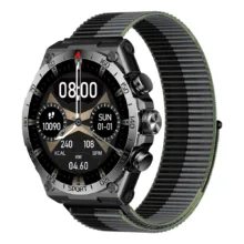 ساعت هوشمند گلوریمی مدل K2 دارای قابلیت های صفحه نمایش رنگی و لمسی، کنترل سطح اکسیژن، بند سیلیکونی