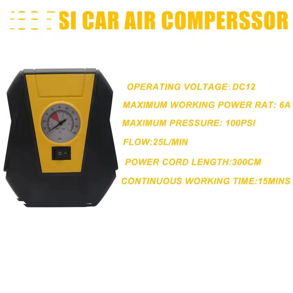 کمپرسور هوا 12 ولت مدل AC-25