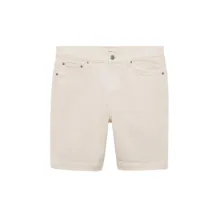 شلوارک مردانه مانگو مدل REGULAR FIT DENIM