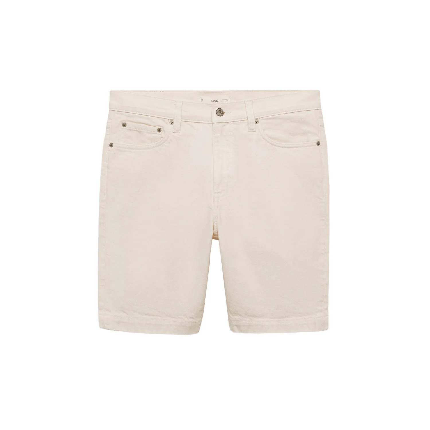 شلوارک مردانه مانگو مدل REGULAR FIT DENIM