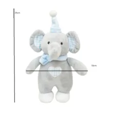 آویز کریر کودک مدل نخ کش موزیکال فیل کلاهدار