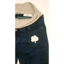 شلوار جین بارداری اسمارا مدل Par1348