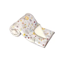 پتوی نوزاد مادرکر مدل ماهی سایز 80×80 سانتی متر