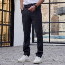 شلوار پارچه‌ای راسته مردانه مدل 1166-094
