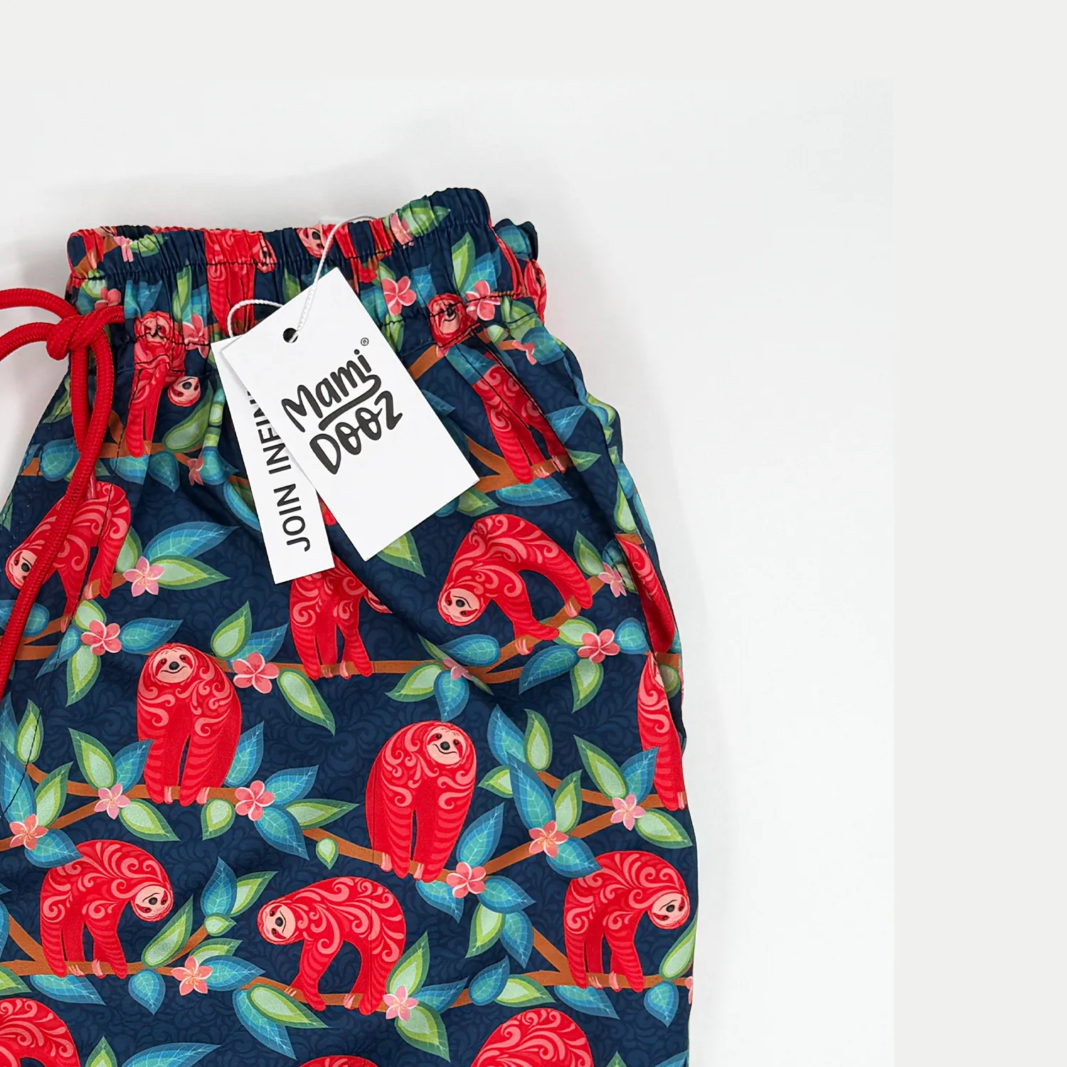 شلوارک مردانه مامی دوز مدل ردتنبل