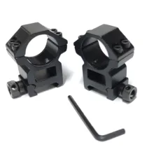 پایه دوربین تفنگ مدل Rail-22mm Ring-25mm بسته دو عددی