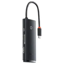 هاب 6 پورت USB-C بیسوس مدل WKQX050101