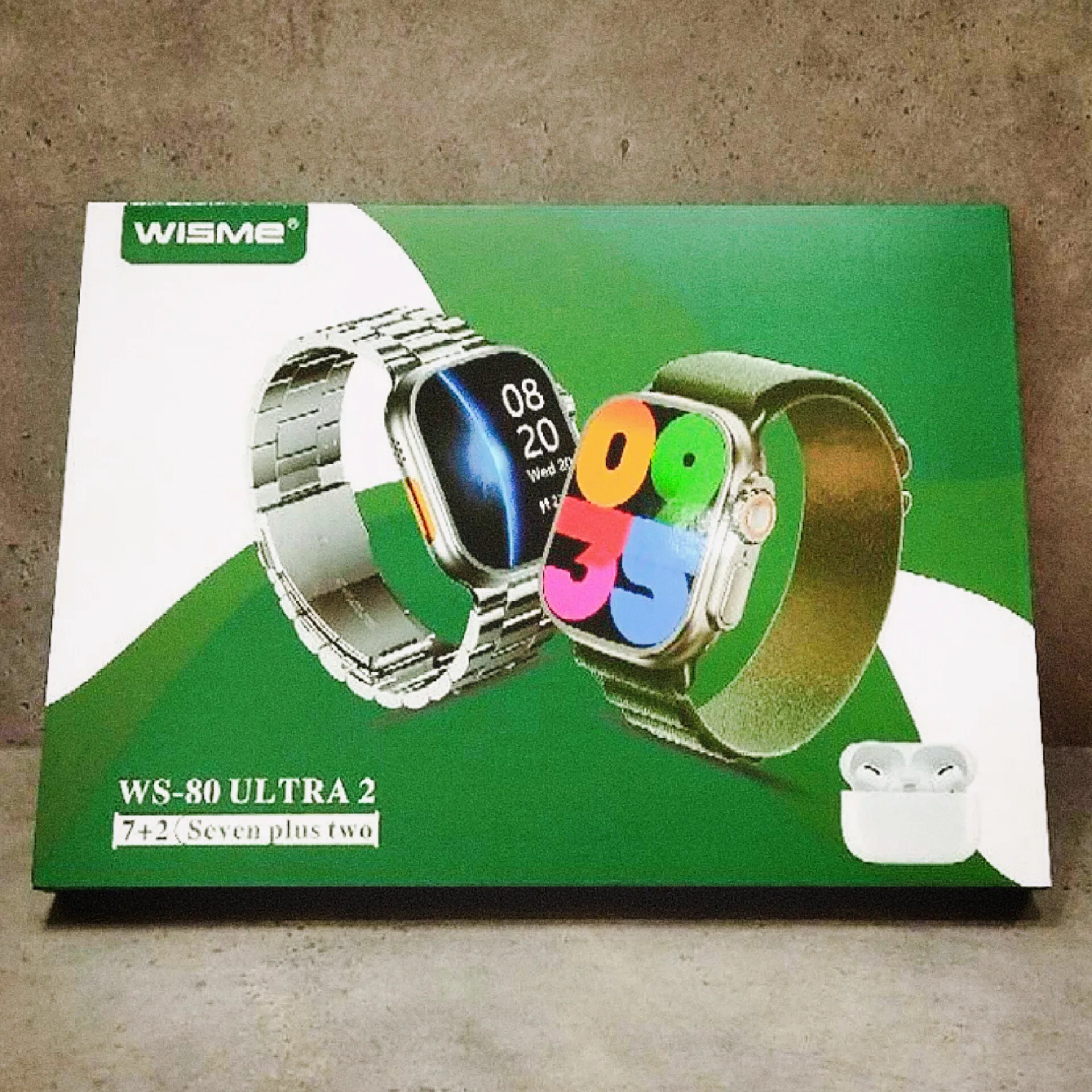 ساعت هوشمند ویسمی مدل WS-80 ULTRA2