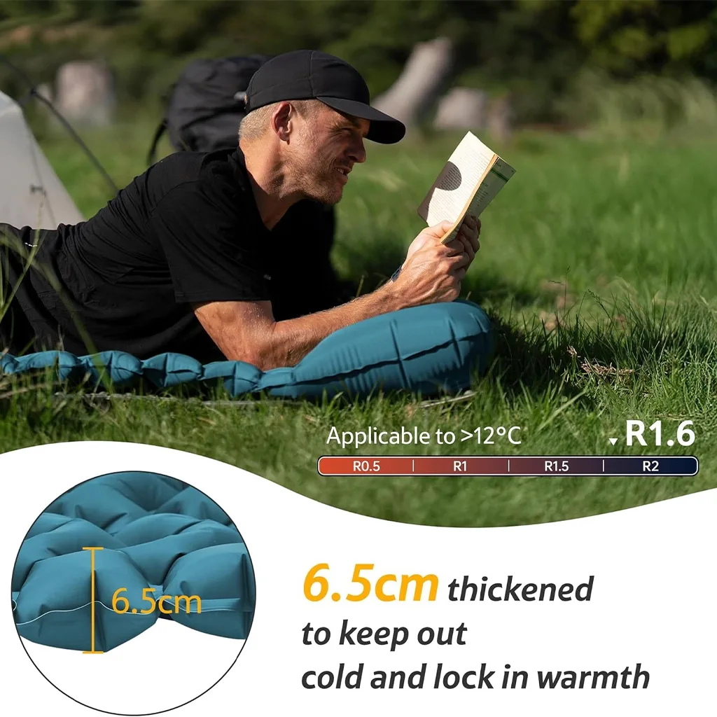 زیرانداز بادی نیچرهایک مدل FC01 کد CNK2550WS019 سایز 60*200 سانتی متر