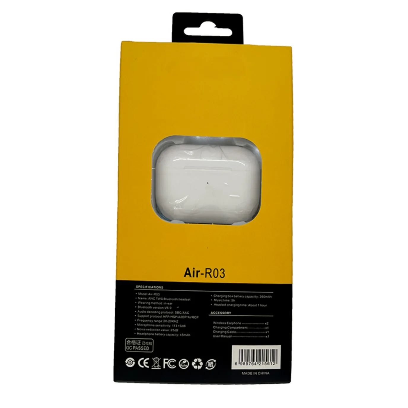 هدفون بلوتوثی مدل airpods pro ro3 rlm