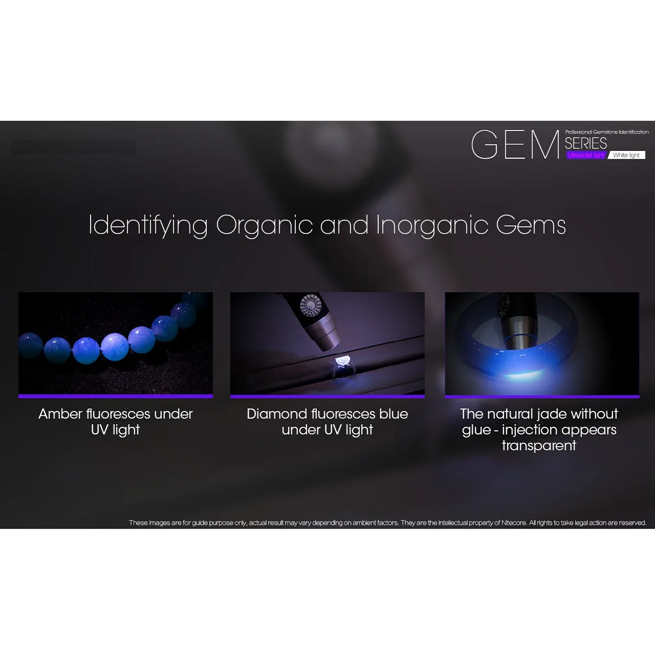 چراغ قوه نایت کر مدل GEM10UV