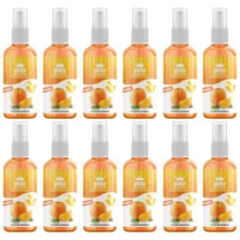 اسپری خوشبو کننده خودرو هوگو مدل پرتقال کد 008 حجم 50 میلی لیتر بسته 12 عددی