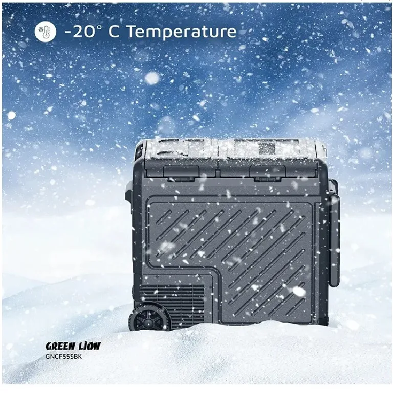 یخچال خودرو گرین لاین مدل GNCF55S ظرفیت 55 لیتر