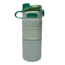 قمقمه ورزشی مدل نی‌ دار گنجایش 0.6 لیتر