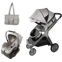 ست کالسکه و کریر و ساک لوازم فرست رایدرز مدل evoxt مجموعه سه عددی