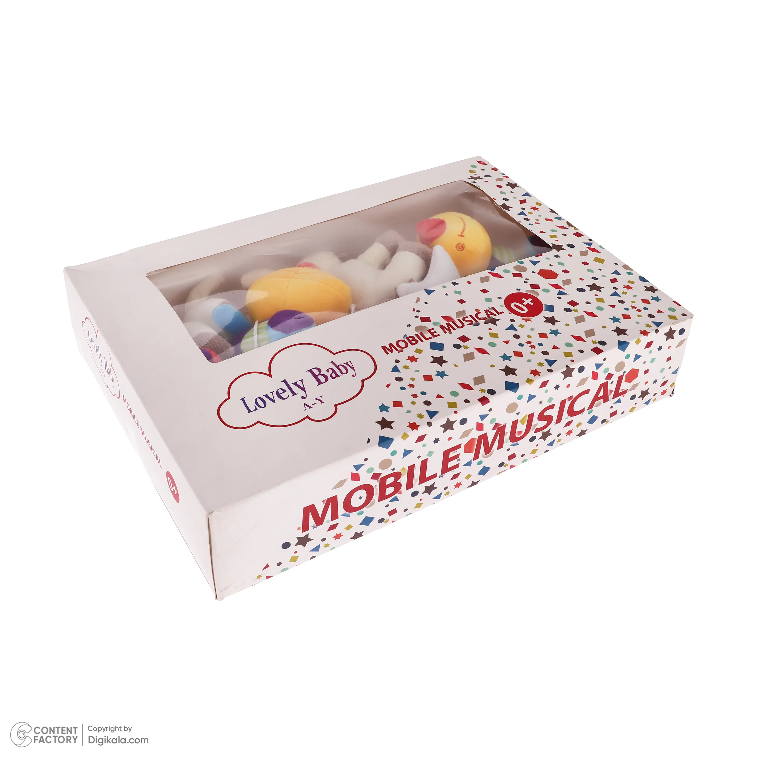 آویز تخت کودک مدل الاغ و میمون کد 005