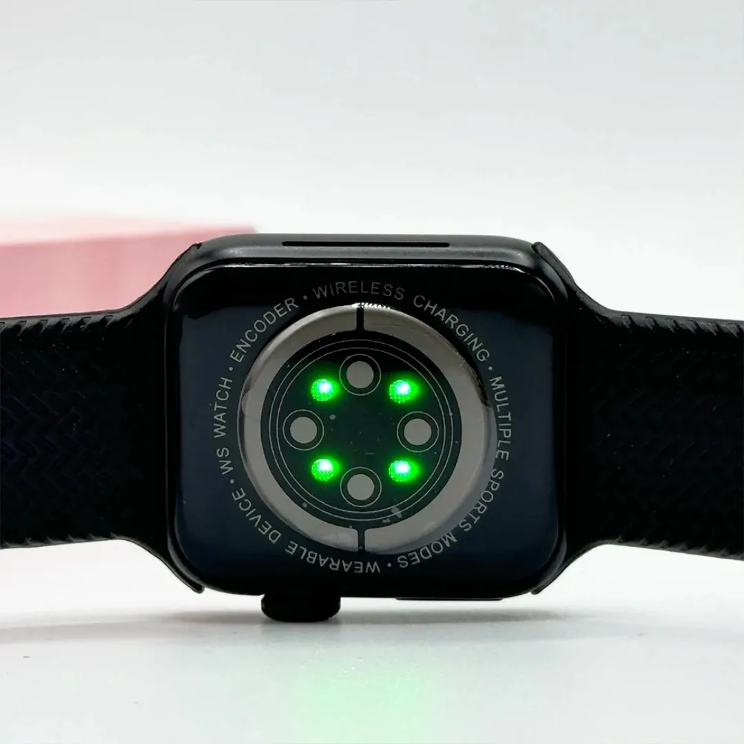 ساعت هوشمند 41 میلی متری ویسمی مدل X33 MINI با بند فلزی به همراه هدفون