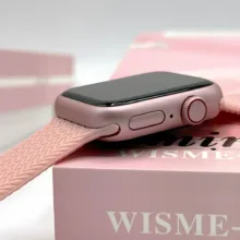 ساعت هوشمند 41 میلی متری ویسمی مدل X33 MINI با بند فلزی به همراه هدفون