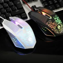 موس مخصوص بازی لایماید مدل RGB-V6 کد GAMING-2024