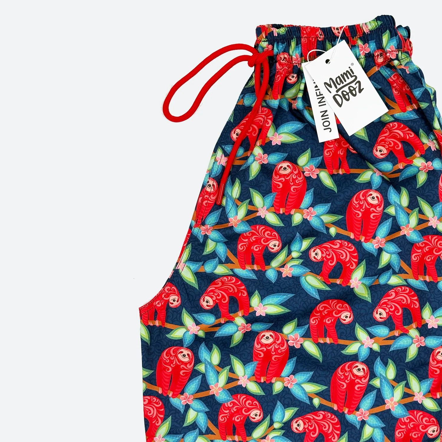 شلوارک مردانه مامی دوز مدل ردتنبل