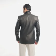 کت چرم مردانه مدل راشا 1-1