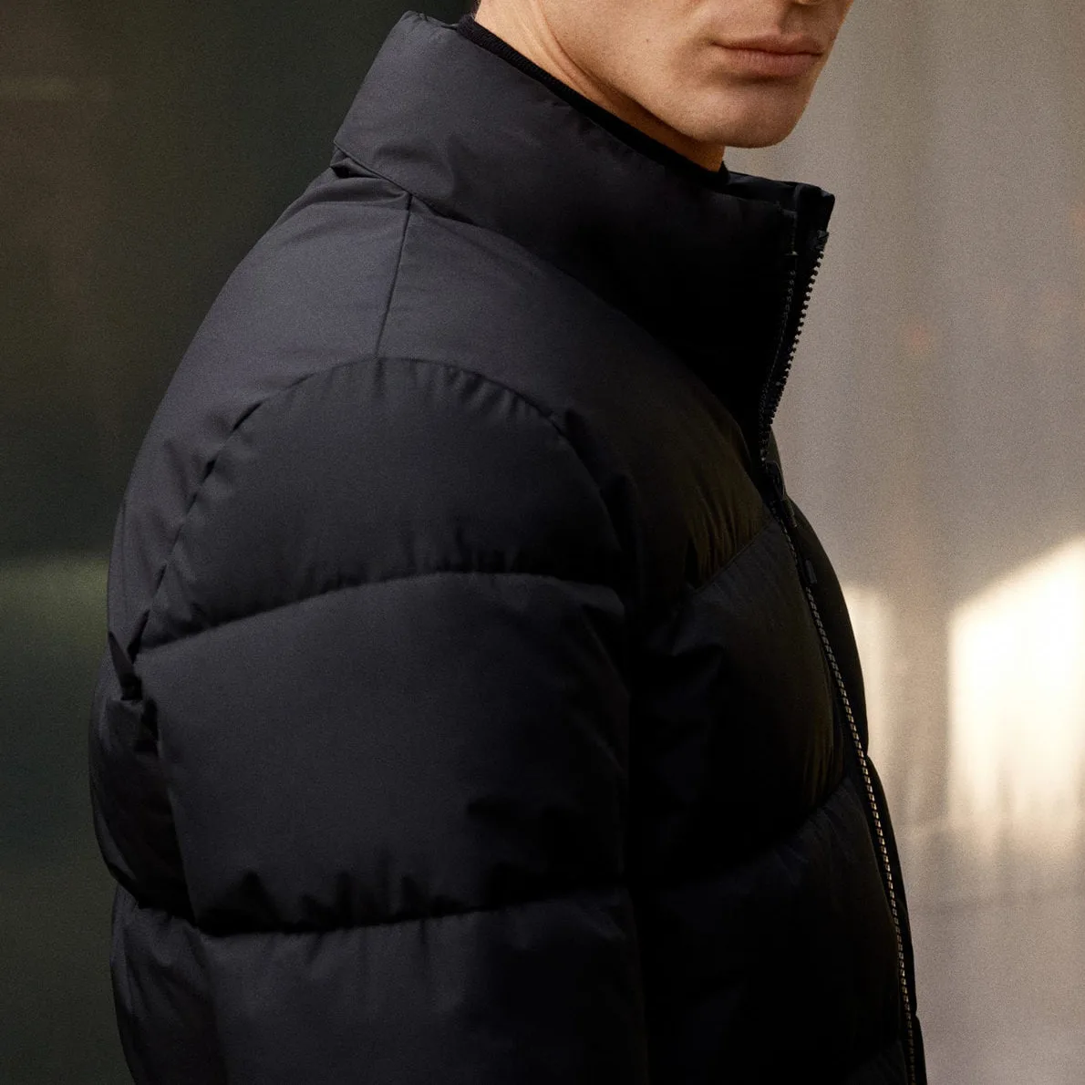 کاپشن مردانه مانگو مدل BK503LH