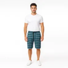 شلوارک راحتی مردانه آریان نخ باف مدل 1932