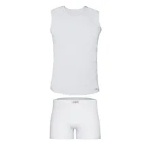 ست شورت و زیرپوش مردانه پنبینه مدل صادراتی 08