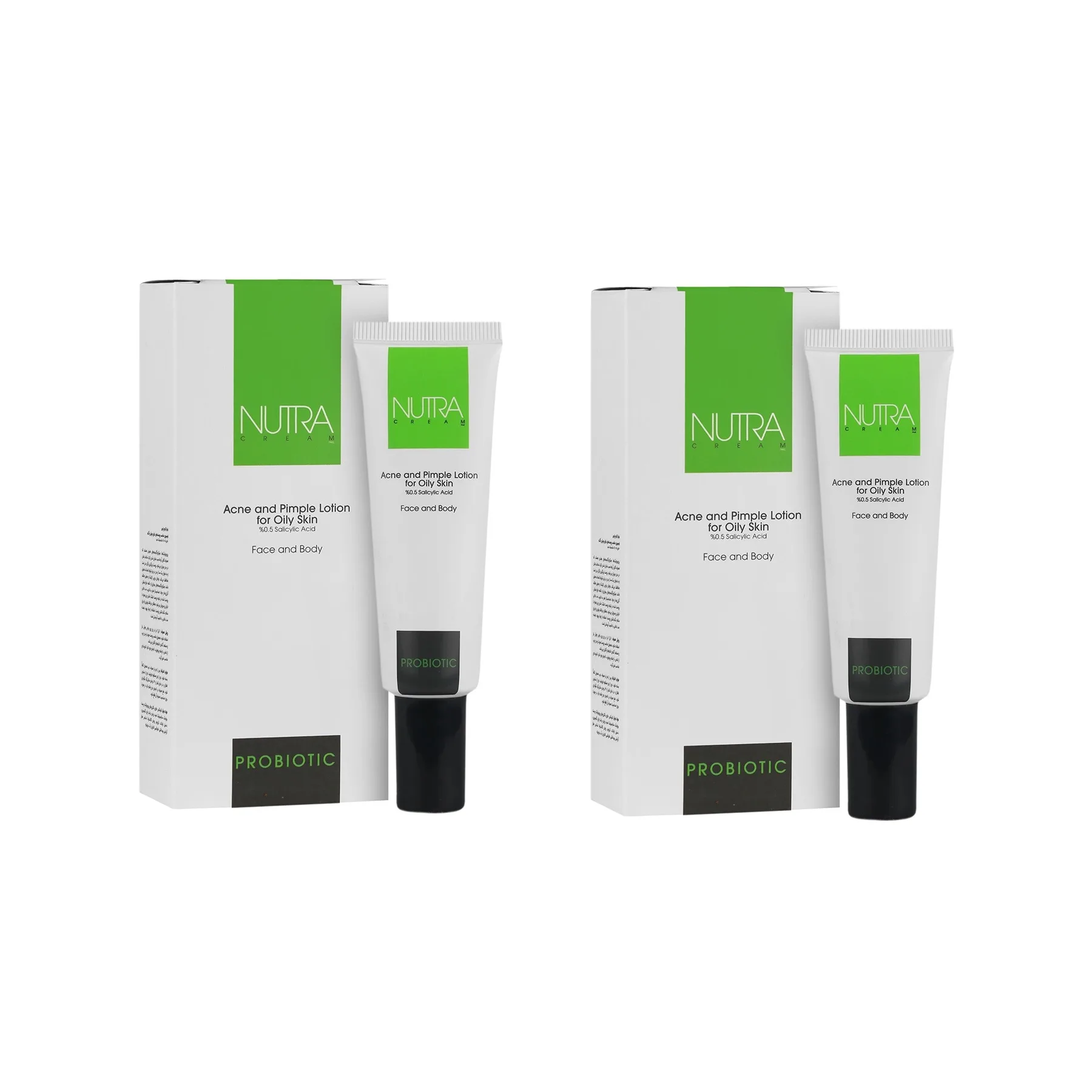 لوسیون ضد جوش صورت نوترا مدل 003 مناسب پوست مستعد آکنه حجم 30 میلی لیتر مجموعه 2 عددی