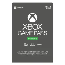گیفت کارت 3 ماهه ایکس باکس مدل Game Pass Ultimate