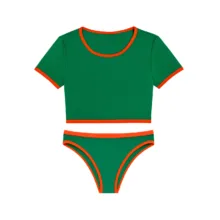 ست نیم تنه و شورت ورزشی زنانه مدل FF1302