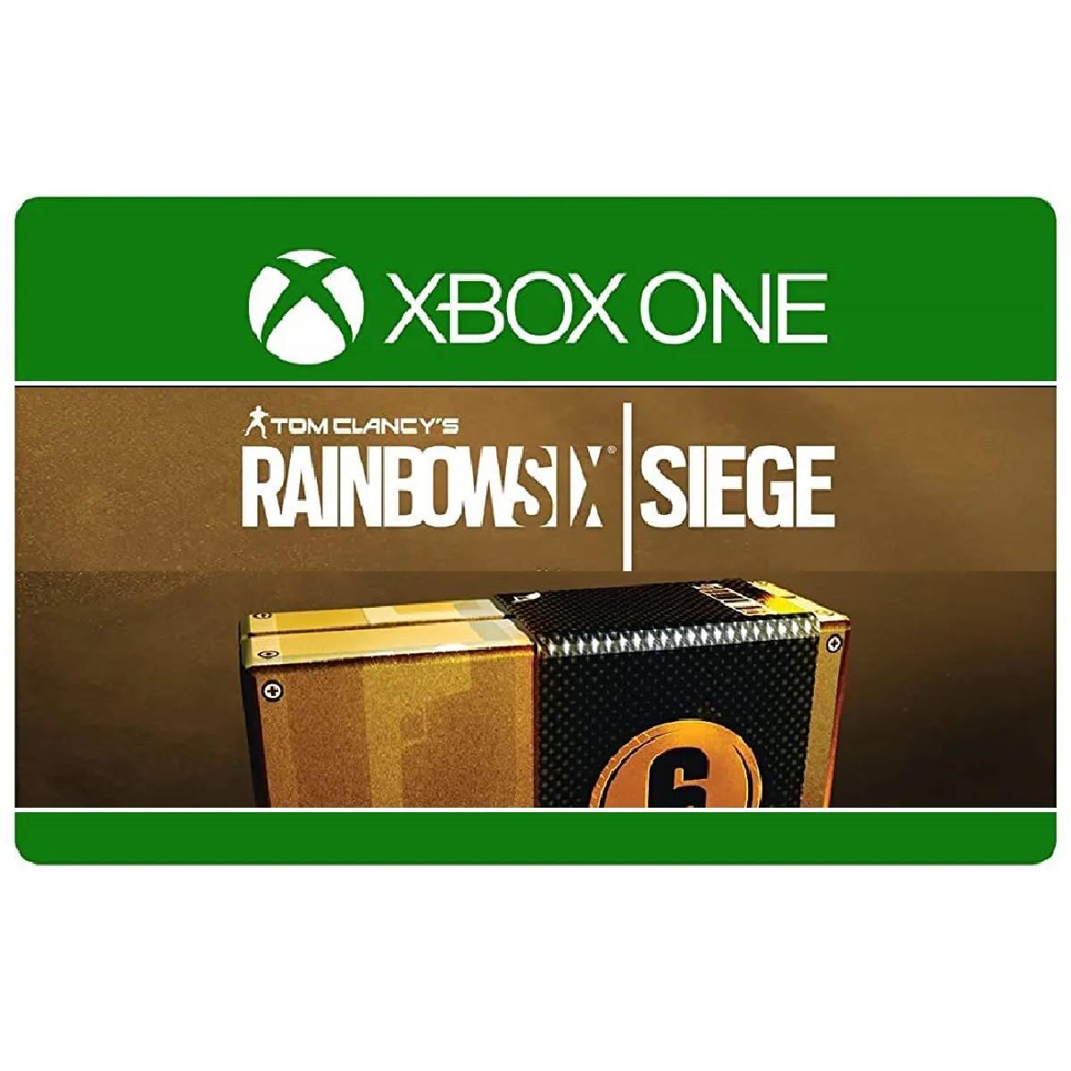گیفت کارت 4920 اعتباری مدل Rainbow Six 4920 XBX