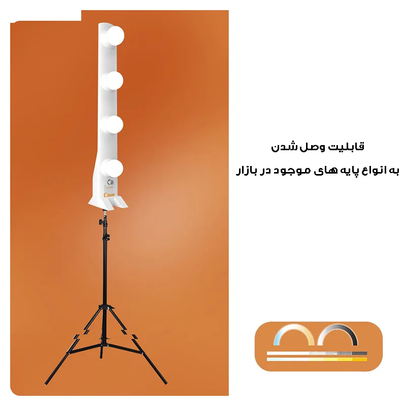نور ثابت ال ای دی مدل MM6918 بسته 2 عددی