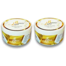 کرم آبرسان و مرطوب کننده لایت بیوتی مدل آرگان شی باتر حجم 200 میلی لیتر مجموعه 2 عددی