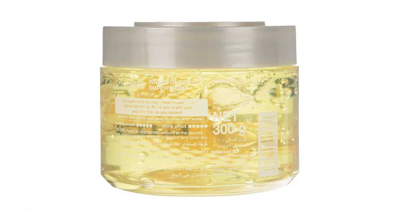 ژل مو سر گتسبی مدل Wg Yellow مقدار 300 گرم