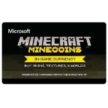گیفت کارت 3500 سکه‌ای ماین کرفت مدل Minecraft 3500