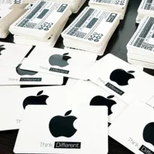 اپل آیدی بدون اعتبار اولیه مدل STK بسته 500 عددی