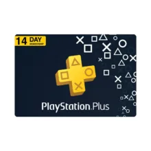 گیفت کارت 14 روزه پلی استیشن پلاس  کد 14