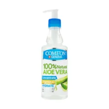 ژل آبرسان کامان مدل آلوئه ورا حجم 400 میلی لیتر به همراه کرم مرطوب کننده کامان مدل Oil Free حجم 400 میلی لیتر