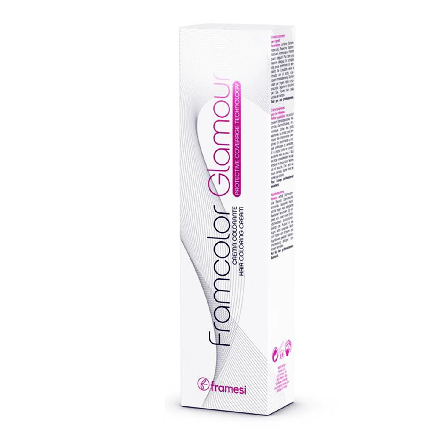 رنگ مو فرامسی مدل Framcolor Glamour شماره 7.64 حجم 100 میلی لیتر رنگ بلوند شکلاتی شیری متوسط