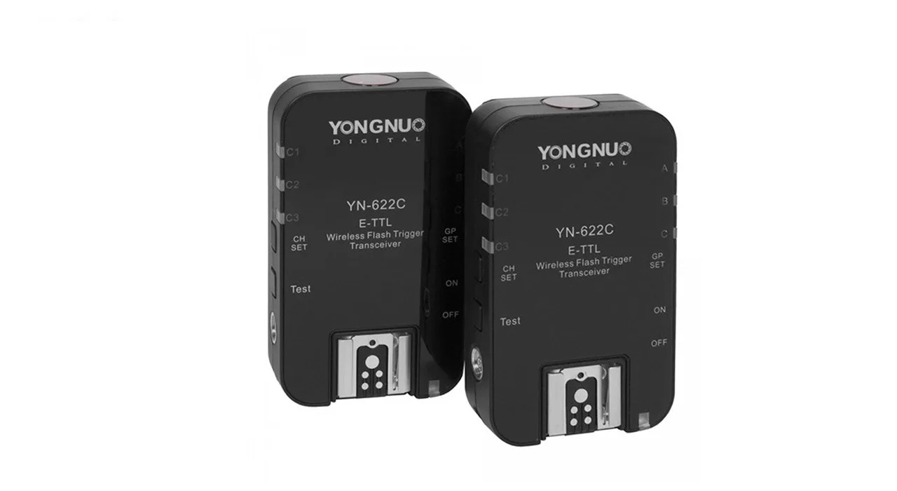 تریگر فلاش وایرلس یونگنو مدل YN-622C E-TTL مناسب برای دوربین های کانن