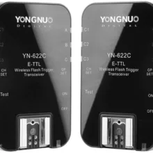 تریگر فلاش وایرلس یونگنو مدل YN-622C E-TTL مناسب برای دوربین های کانن