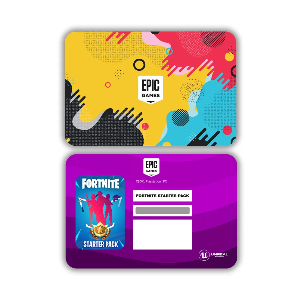 گیفت کارت بدون اعتبار اولیه فورتنایت مدل استارتر پک