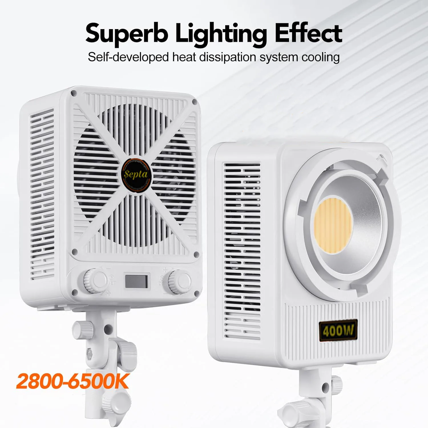نور ثابت ال ای دی سپتا مدل COB LIGHT Z400