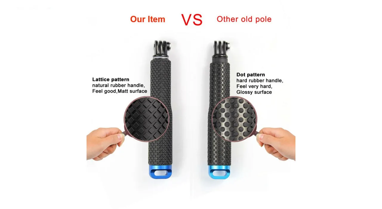 مونوپاد اسپورتز پلاس مدل POLE mini مناسب برای دوربین های ورزشی