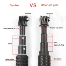 مونوپاد اسپورتز پلاس مدل POLE mini مناسب برای دوربین های ورزشی