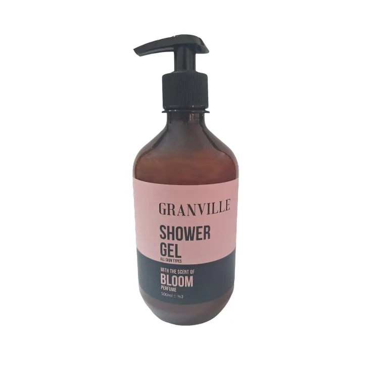 ژل شستشو بدن گرنویل مدل Bloom با رایحه گلی مناسب برای انواع پوست حجم 500 میلی لیتر