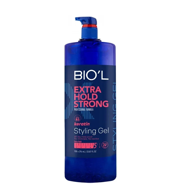 ژل مو بیول مدل extra hold strong حجم 700 میلی لیتر بسته 2 عددی