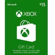 گیفت کارت 15 دلاری ایکس باکس آمریکا